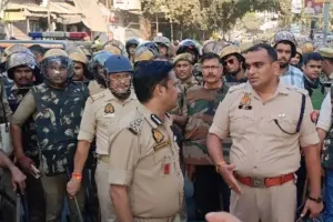 Bareilly News: बरेली में जुमे की नमाज से एक बार फिर भारी पुलिस फोर्स तैनात