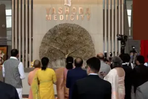 राष्ट्रपति मुर्मू ने की गाजियाबाद में यशोदा मेडिसिटी परियोजना की शुरुआत, राजनाथ सिंह और सीएम योगी भी रहे मौजूद