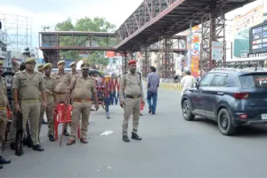 बरेली में तनाव: जुमे की नमाज के लिए हाई अलर्ट, ड्रोन से निगरानी, 8500 सुरक्षाकर्मी तैनात