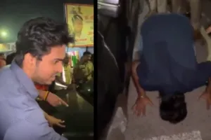 Meerut News: भाजपा नेता सड़क पर युवक से रगड़वाई नाक, वीडियो वायरल, पुलिस अफसर की भूमिका पर सवाल