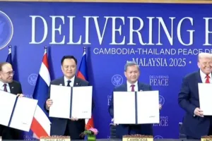 Thailand Cambodia Ceasefire:  ट्रंप की मौजूदगी में थाईलैंड और कंबोडिया ने संघर्ष विराम, जाने क्या है पूरा मामला 