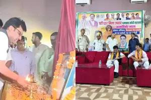 स्वदेशी का सम्मान...विदेशी वस्तुओं का बहिष्कार, आबकारी राज्यमंत्री ने व्यापारियों संग संवाद कर बताए जीएसटी के फायदे  