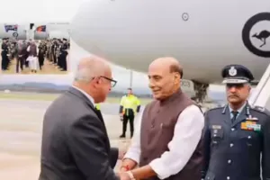 India-Aus Ties:  ऑस्ट्रेलिया पहुंचे  रक्षामंत्री राजनाथ सिंह, रक्षा वार्ता और समझौतों पर किये हस्ताक्षर 
