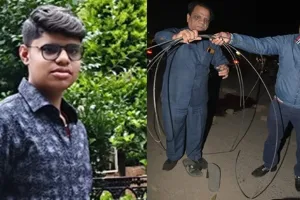 कानपुर : स्कूटी के पहिए में फंसा इंटरनेट का  लटकता तार, दसवीं के छात्र की मौत 