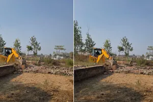 Bareilly: BDA ने चार अवैध कॉलोनियां कीं ध्वस्त...दो अवैध निर्माण भी किए सील