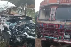 बाराबंकी : 22 महीने से बिना फिटनेस सड़क नापता रहा ट्रक, फतेहपुर मार्ग पर हुए हादसे के बाद खुली पोल 
