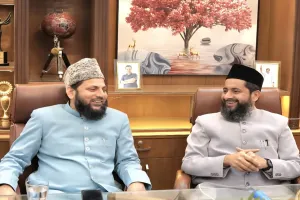 UP: आजम के धुर विरोधी फैसल लाला से मिले सांसद नदवी, आप के जिला कार्यालय पर मुलाकात