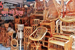 मेरा शहर मेरी प्रेरणा :दुनिया को लुभा रहे बरेली के बांस-बेंत के फर्नीचर