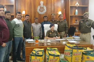 Bareilly : उड़ीसा से दिल्ली सप्लाई के लिए जा रहा 153.69 किलो गांजा पकड़ा