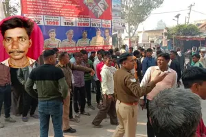 बदायूं: युवक की मौत के बाद परिजनों ने हत्या आरोप लगाकर काटा हंगामा