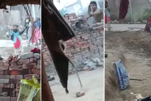 Rampur : हिस्ट्रीशीटर घर में घुसकर पीटता रहा...चीखती रही महिला नहीं मिली मदद, वीडियो हुआ वायरल