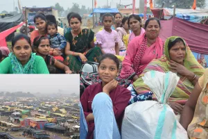 Bareilly : गंगा स्नान आज, ट्रैक्टर-ट्रालियों से चौबारी मेला में पहुंचे कल्पवासी