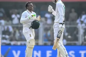 IND VS SA 2nd Test: 7 रन से शतक चूके मार्को येनसन, मुथुसामी ने जड़ा करियर की पहली टेस्ट सेंचुरी.... दक्षिण अफ्रीका 489!”