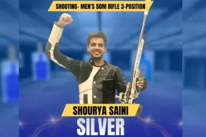 Deaflympics 2025: शौर्य सैनी ने 50 मीटर राइफल थ्री पोजीशन में रजत पदक जीता, स्कोर किया 450.6
