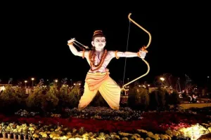 Bareilly: 51 फुट ऊंची श्रीराम प्रतिमा का कार्य लगभग पूरा, तैयारी में जुटे अफसर