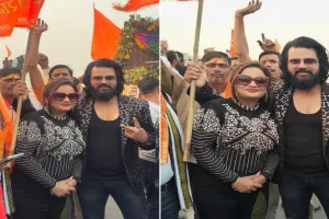 सनातन एकता यात्रा: मुकेश जे भारती और मंजू भारती ने धीरेंद्र शास्त्री से मिलकर कहा, सिनेमा से करेंगे सनातन की सेवा 