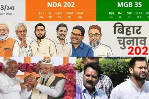 BJP बिहार ने गर्दा उड़ा दिया… BJP मुख्यालय पर PM मोदी का जोरदार स्वागत, कहा- अब वापस नहीं आएगा कट्टा राज