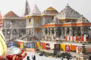 Ram Temple :  जमीन से 191 फिट ऊंचे  शिखर पर लहराएगा 11 किलो का ध्वज, 8 हजार मेहमान बनेंगे ऐतिहासिक पल के साक्षी