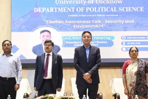  तिब्बत में चीन के बड़े बांध भारत के लिए खतरा... LU कार्यक्रम में बोले तिब्बती राष्ट्रपति, तिब्बती बच्चों को सिखा रहा चीनी भाषा 