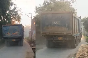 बाराबंकी में तेज रफ्तार डंफर बने दुर्घटना का कारण, ओवर लोडेड मिट्टी लादकर सड़क मार्गों पर भर रहे फर्राटा