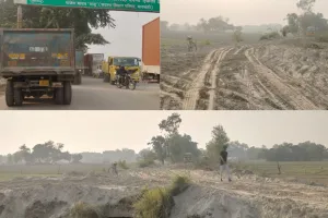   सिल्ट नीलामी के नाम पर अवैध खनन... एक दिन की कार्रवाई के बाद विभाग हुआ मौन, धड़ल्ले से चल रही पोकलैंड मशीनें