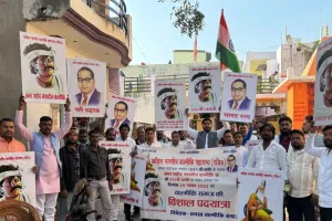 मातादीन वाल्मीकि की 200वीं जयंती पर युवाओं में दिखा उत्साह : पदयात्रा निकाल अमर शहीद को किया याद