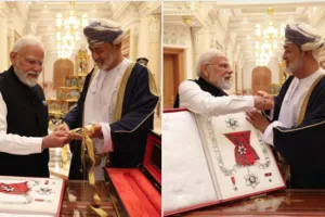 पीएम मोदी को मिला ओमान का सर्वोच्च सम्मान :  सुल्तान अल सईद ने 'Order of Oman' से किया सम्मानित
