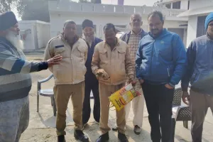 रामपुर : पर्वतपुर में गन्ने के खेत में मिला तेंदुए का बच्चा