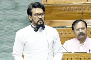 संसद में वंदे मातरम् पर चर्चा जारी : अनुराग ठाकुर बोले- हमें वंदे मातरम् से ‘एनर्जी’ मिलती है, कांग्रेस को इससे ‘एलर्जी’ होती है