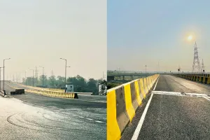 रामपुर : नवनिर्मित इंटरचेंज पर एक सप्ताह में फर्राटा भरेंगे वाहन