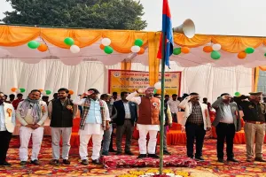 बाराबंकी में  मनाया गया पीआरडी स्थापना दिवस: मंत्री सतीश शर्मा बोले- PRD का योगदान प्रदेश के लिए अमूल्य