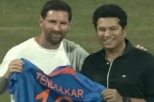 मेस्सी और तेंदुलकर की जुगलबंदी ने वानखेड़े में एक और गौरवशाली अध्याय जोड़ा