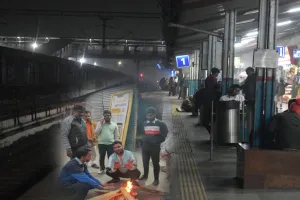 Bareilly : बरेली में घना कोहरा, न्यूनतम तापमान 7.8 डिग्री, पूरे दिन ठंड बनी रही