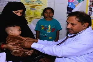 Moradabad: नौनिहालों पर सर्दी पड़ रही भारी...ओपीडी में हर दिन आ रहे 180 से ज्यादा बीमार बच्चे