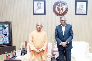 UP में AI सिटी से डिफेंस से लेकर एनर्जी तक का मेगा प्लान, CM योगी और टाटा ग्रुप के चेयरमैन की बैठक में बड़े निवेश प्रस्तावों पर सहमति