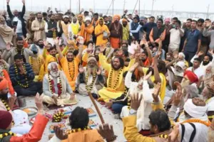 Magh Mela 2026: खाक-चौक में 200 बीघे भूमि आवंटित,  दंडी बाड़ा के संतों ने किया पूजन 