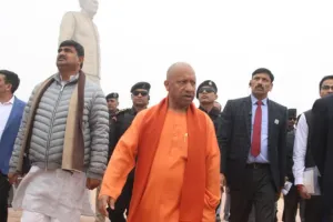 CM योगी ने राष्ट्रीय प्रेरणा स्थल का किया निरीक्षण, 25 दिसंबर को PM मोदी करेंगे उद्घाटन