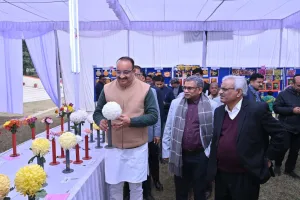 गुलदाउदी एवं कोलियस प्रदर्शनी का हुआ संपन्न, बोले दिनेश प्रताप- किसानों एवं युवाओं के लिए पुष्पकृषि आजीविका का सशक्त विकल्प