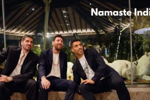 Namaste India! कहकर विदा हुए GOAT,  'अतिथि देवो भव' से प्रभावित मेस्सी बोले- भारत में फुटबॉल का भविष्य उज्ज्वल