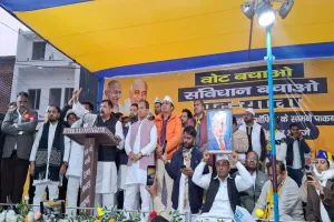 Moradabad: संजय सिंह बोले...नफरत से घर मोहल्ला गांव नहीं बनते तो देश क्या बनेगा 