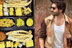 अहमदाबाद पहुंचे कार्तिक आर्यन... उठाया जलेबी और कुरकुरे फाफड़ा का लुत्फ