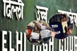 Unnao rape case:  दिल्ली हाईकोर्ट के बाहर महिला कार्यकर्ताओं का प्रदर्शन, सेंगर की सजा निलंबन के विरोध में लगाए नारे 