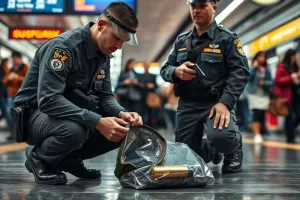 लखनऊ मेट्राे स्टेशन में यात्री के बैग में मिले दो कारतूस:  चेकिंग के समय सुरक्षाकर्मियों ने पकड़ा, आर्म्स एक्ट की रिपोर्ट दर्ज 