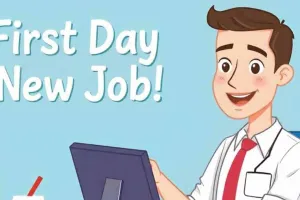 जॉब का पहला दिन:  पहली बार ऑफिस पहुंचने पर हुआ जोरदार स्वागत
