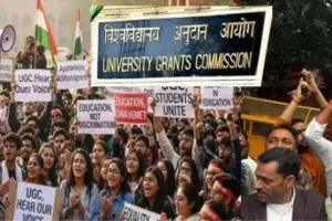 आज भी जारी यूपी के जिलों में बवाल:  UGC नए नियमों के विरोध में सवर्ण आर्मी ने किया प्रदर्शन, सौंपा ज्ञापन 