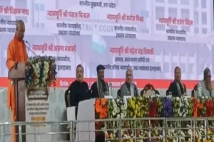 चंदौली : चंदौली सहित 6 जिलों को इंटीग्रेटेड कोर्ट कॉम्प्लेक्स की सौगात, CJI और CM योगी ने किया शिलान्यास