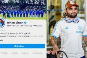 क्रिकेटर रिंकू सिंह का Facebook अकाउंट हैक :  मोनेटाइजेशन की पूरी कमाई उड़ा ले गए ठग, पुलिस ने शुरू की जांच 