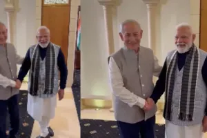  इजरायली प्रधानमंत्री नेतन्याहू ने पीएम मोदी को दिया 'सप्राइज', भारतीय कपड़े पहनकर किया डिनर...