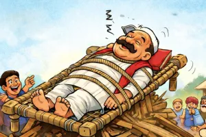 अनुभूति :  लंबे चौधरी और होली की मस्ती