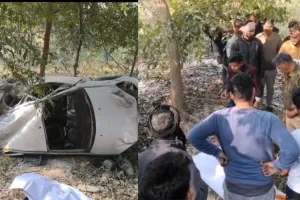 रायबरेली मार्ग पर पेड़ से टकराई कार: सड़क दुर्घटना में तीन लोगों की मौत, दो घायल